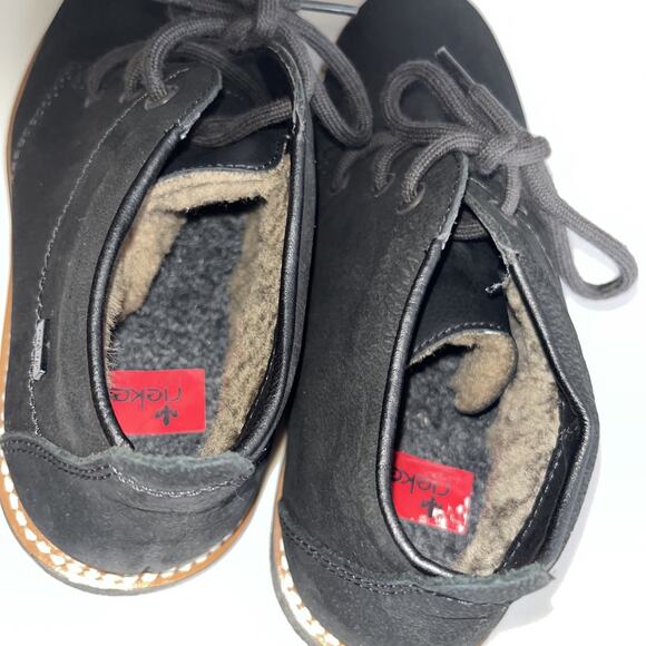 Men\'s Rieker Black Desert Chukka Boots Size 40 Fleece Lined main image 14